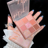 9 Colors Nude Eyeshadow Makeup Palette