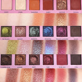 18 Colors Glazed Soft Glam Matte Eyeshadow Palette