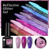 SUGAR Reflective Glitter Nail Gel