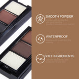 2 in 1 Waterproof Eyebrow Kit