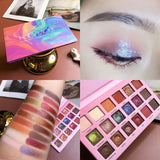 18 Colors Glazed Soft Glam Matte Eyeshadow Palette
