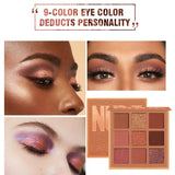 9 Colors Nude Eyeshadow Makeup Palette