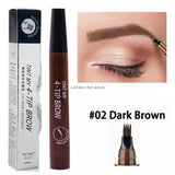 5 Colors Eyebrow Pen Waterproof