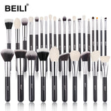 Complete Professional Make Up Brush Set with Goat Hair