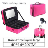 Professional Artist Travel Makeup Case