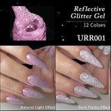 SUGAR Reflective Glitter Nail Gel