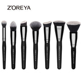 Black Makeup Brushes Set