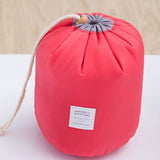 Round Waterproof Makeup Bag