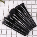 Black Makeup Brushes Set