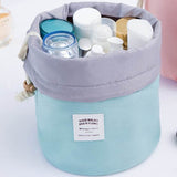 Round Waterproof Makeup Bag