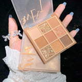 9 Colors Nude Eyeshadow Makeup Palette