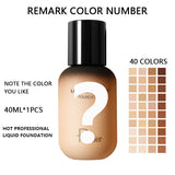 40 Colors Liquid Foundation Cream