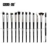 20 pcs Make Up Brush Set with Leather Case