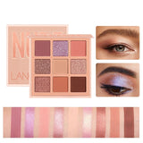 9 Colors Nude Eyeshadow Makeup Palette