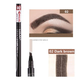 5 Colors Eyebrow Pen Waterproof