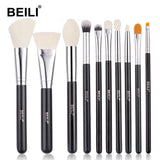 Complete Professional Make Up Brush Set with Goat Hair