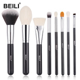 Complete Professional Make Up Brush Set with Goat Hair