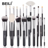 Complete Professional Make Up Brush Set with Goat Hair