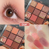 Rose Pink Color Eyeshadow Palette