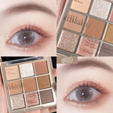 9 Colors Sakura Christmas Eyeshadow Palette