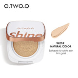 Long Lasting Foundation Cushion Compact With Makeup Puff