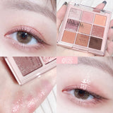 9 Colors Sakura Christmas Eyeshadow Palette