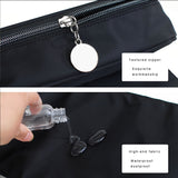 Nylon Foldable Cosmetic Brush Bag