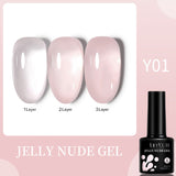 7ML Jelly Amber Gel Nail Polish