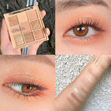 18 Colors Shining Glitter Eyeshadow Palette