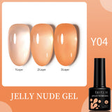 7ML Jelly Amber Gel Nail Polish