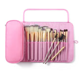 Nylon Foldable Cosmetic Brush Bag