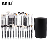 Complete Professional Make Up Brush Set with Goat Hair