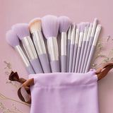 13Pcs Soft Fluffy Makeup Brush Set