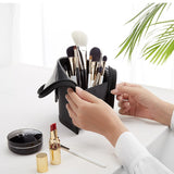Standing Brush Makeup Bag