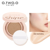 Long Lasting Foundation Cushion Compact With Makeup Puff