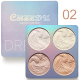 4Color Face Highlighter Palette