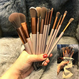 13Pcs Soft Fluffy Makeup Brush Set