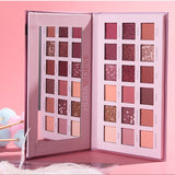 18 Colors Glazed Soft Glam Matte Eyeshadow Palette