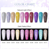 Reflective Glitter Gel Nail Polish