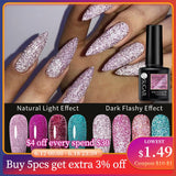 SUGAR Reflective Glitter Nail Gel