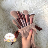 13Pcs Soft Fluffy Makeup Brush Set