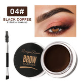 Eyebrow Dye Gel Makeup With Brush