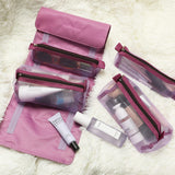 4 in 1 Foldable Nylon Cosmetic Bag