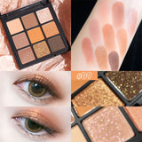 9 Colors Sakura Christmas Eyeshadow Palette