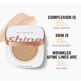 Long Lasting Foundation Cushion Compact With Makeup Puff