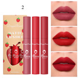 3 Pcs Sweet Liquid Lipstick Set