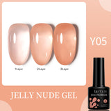 7ML Jelly Amber Gel Nail Polish