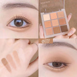 9 Colors Sakura Christmas Eyeshadow Palette
