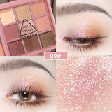 Rose Pink Color Eyeshadow Palette