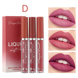 3 Pcs Sweet Liquid Lipstick Set